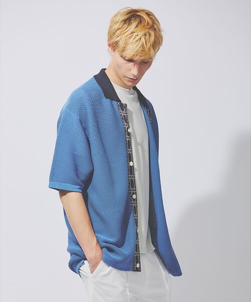 DESIGNWORKS / デザインワークス シャツ・ブラウス | ワークパターン ニット 半袖シャツ / カーディガン | 詳細11