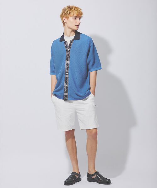 DESIGNWORKS / デザインワークス シャツ・ブラウス | ワークパターン ニット 半袖シャツ / カーディガン | 詳細12