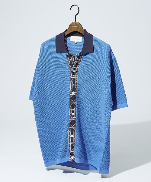 DESIGNWORKS / デザインワークス シャツ・ブラウス | ワークパターン ニット 半袖シャツ / カーディガン | 詳細14