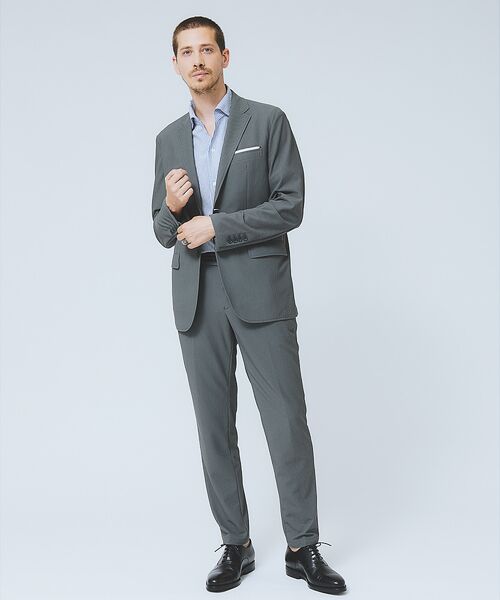 DESIGNWORKS / デザインワークス スラックス・ドレスパンツ | 【定番/セットアップ対応】ナイロントリコットメッシュ パンツ/スラックス | 詳細1