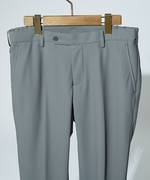 DESIGNWORKS / デザインワークス スラックス・ドレスパンツ | 【定番/セットアップ対応】ナイロントリコットメッシュ パンツ/スラックス | 詳細4