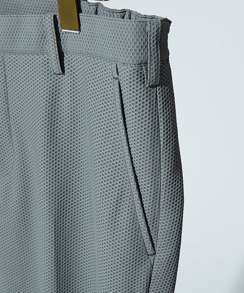 DESIGNWORKS / デザインワークス スラックス・ドレスパンツ | 【定番/セットアップ対応】ナイロントリコットメッシュ パンツ/スラックス | 詳細5