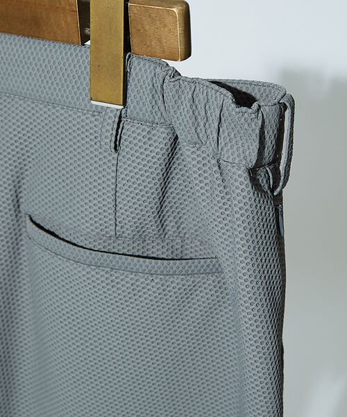 DESIGNWORKS / デザインワークス スラックス・ドレスパンツ | 【定番/セットアップ対応】ナイロントリコットメッシュ パンツ/スラックス | 詳細8