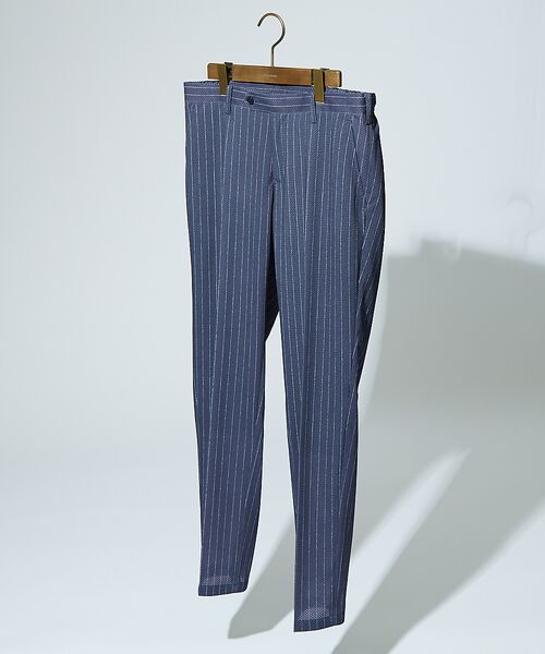 DESIGNWORKS/デザインワークス 【定番 / セットアップ対応】ナイロントリコットメッシュ パンツ/スラックス【予 ストライプ 44 DESIGNWORKS/デザインワークス 【定番 / セットアップ対応】ナイロントリコットメッシュ パンツ/スラックス【予 ストライプ 44