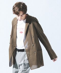 DESIGNWORKS / デザインワークス テーラードジャケット | 【超軽量】シアー ダブルジャケット