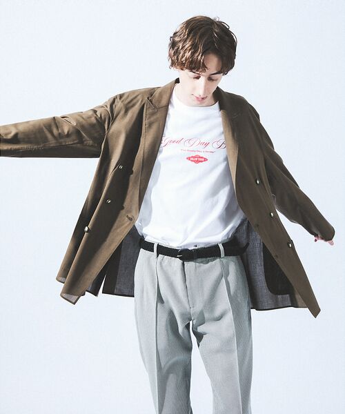 DESIGNWORKS / デザインワークス テーラードジャケット | 【超軽量】シアー ダブルジャケット | 詳細2