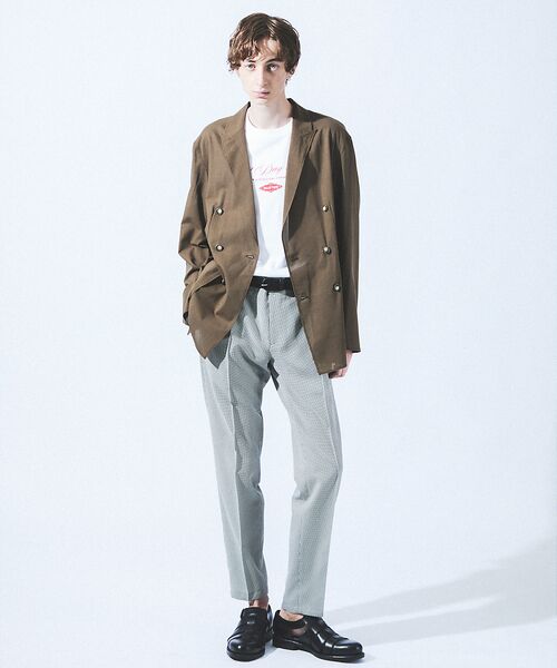 DESIGNWORKS / デザインワークス テーラードジャケット | 【超軽量】シアー ダブルジャケット | 詳細3