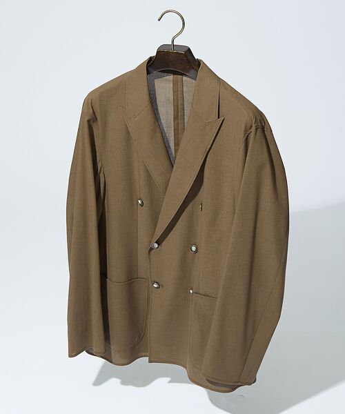 DESIGNWORKS / デザインワークス テーラードジャケット | 【超軽量】シアー ダブルジャケット | 詳細5