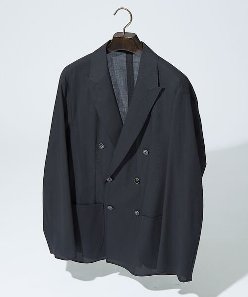 DESIGNWORKS / デザインワークス テーラードジャケット | 【超軽量】シアー ダブルジャケット | 詳細17
