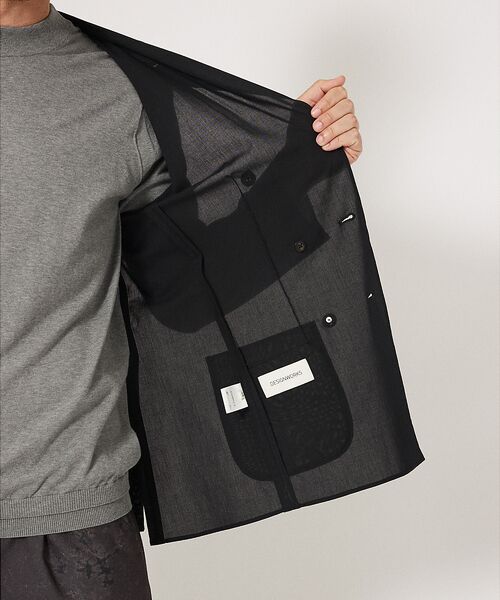 DESIGNWORKS / デザインワークス テーラードジャケット | 【超軽量】シアー ダブルジャケット | 詳細14