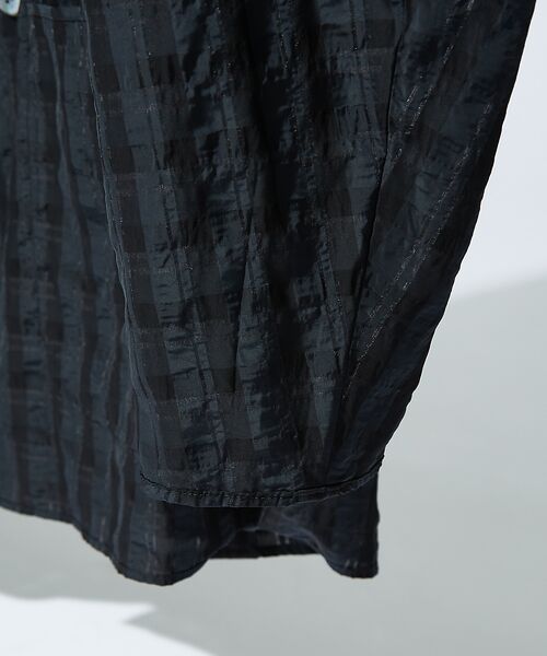 DESIGNWORKS / デザインワークス テーラードジャケット | 【超軽量】シアー フェザー チェック ダブルジャケット | 詳細6