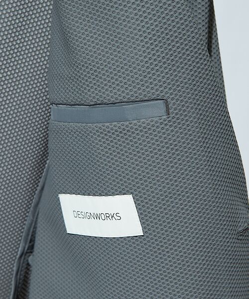 DESIGNWORKS / デザインワークス テーラードジャケット | 【定番/セットアップ対応】ナイロントリコットメッシュ ジャケット | 詳細10