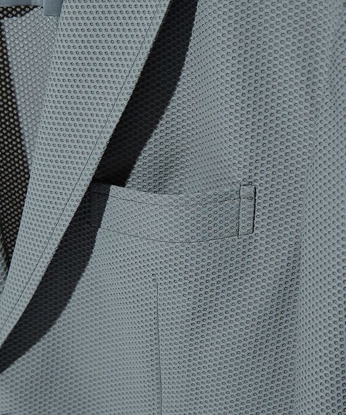 DESIGNWORKS / デザインワークス テーラードジャケット | 【定番/セットアップ対応】ナイロントリコットメッシュ ジャケット | 詳細6
