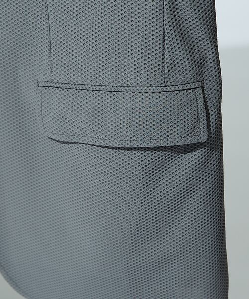 DESIGNWORKS / デザインワークス テーラードジャケット | 【定番/セットアップ対応】ナイロントリコットメッシュ ジャケット | 詳細8
