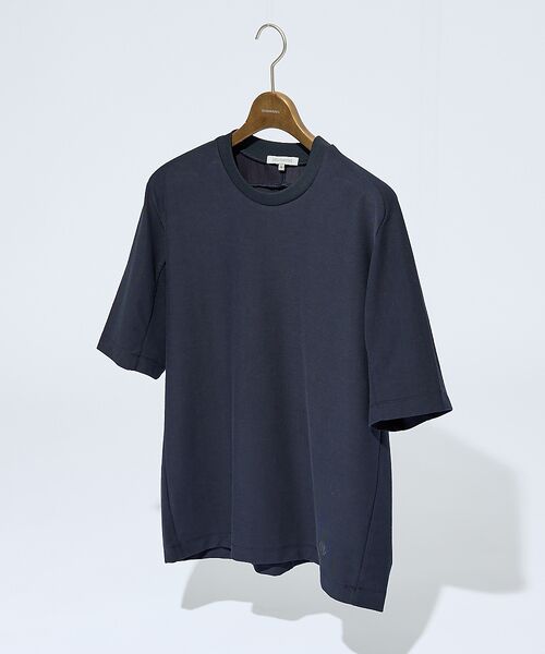 DESIGNWORKS / デザインワークス Tシャツ | 【接触冷感 / COVEROSS(R) 】ハンマースリーブ Tシャツ / セット(ネイビー)