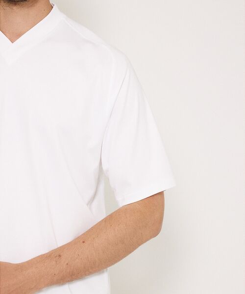 DESIGNWORKS / デザインワークス Tシャツ | 【シルケット加工】レイヤード Vネック Tシャツ | 詳細5