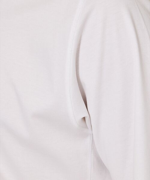 DESIGNWORKS / デザインワークス Tシャツ | 【シルケット加工】変形ヘンリーネック Tシャツ | 詳細1