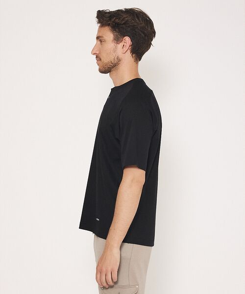 DESIGNWORKS / デザインワークス Tシャツ | 【シルケット加工】変形ヘンリーネック Tシャツ | 詳細7