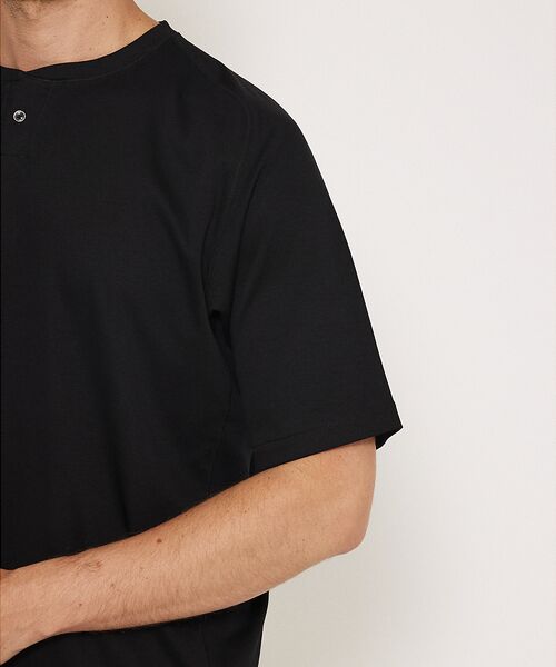DESIGNWORKS / デザインワークス Tシャツ | 【シルケット加工】変形ヘンリーネック Tシャツ | 詳細10