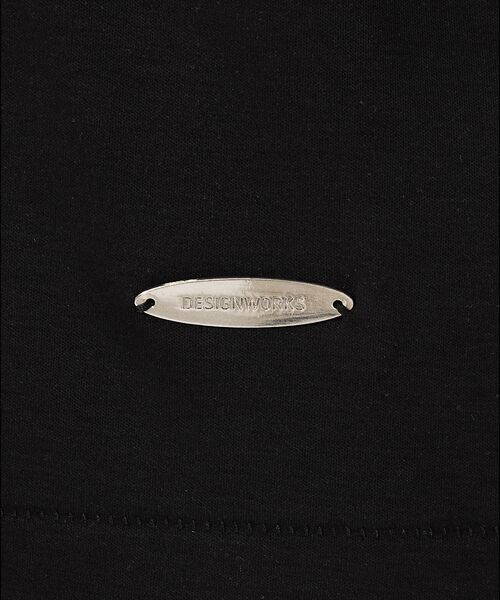 DESIGNWORKS / デザインワークス Tシャツ | 【シルケット加工】変形ヘンリーネック Tシャツ | 詳細11