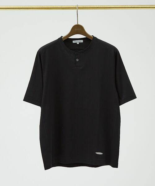 DESIGNWORKS / デザインワークス Tシャツ | 【シルケット加工】変形ヘンリーネック Tシャツ | 詳細14