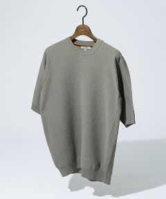 DESIGNWORKS / デザインワークス Tシャツ | 【セットアップ対応】ヘリンボーン サマーニット Tシャツ