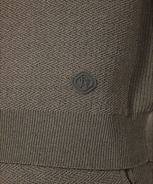 DESIGNWORKS / デザインワークス Tシャツ | 【セットアップ対応】ヘリンボーン サマーニット Tシャツ | 詳細11