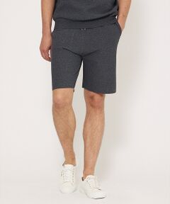 DESIGNWORKS / デザインワークス ショート・ハーフ・半端丈パンツ | 【セットアップ対応】ヘリンボーン サマーニット ショートパンツ