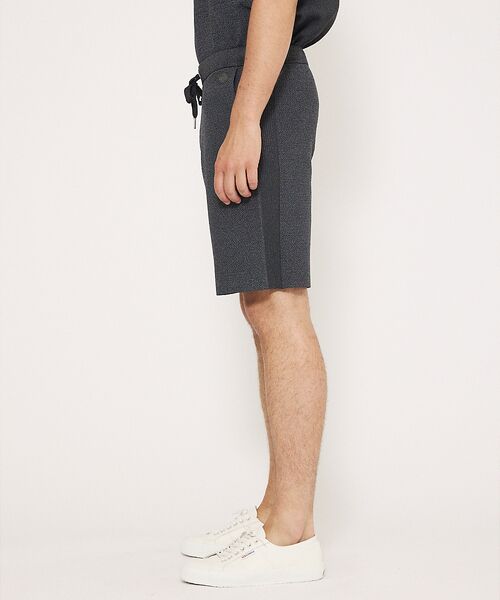 DESIGNWORKS / デザインワークス ショート・ハーフ・半端丈パンツ | 【セットアップ対応】ヘリンボーン サマーニット ショートパンツ | 詳細2