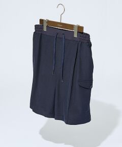 DESIGNWORKS / デザインワークス ショート・ハーフ・半端丈パンツ | 【接触冷感  / COVEROSS(R)】ミリタリー ピンタック ショートパンツ