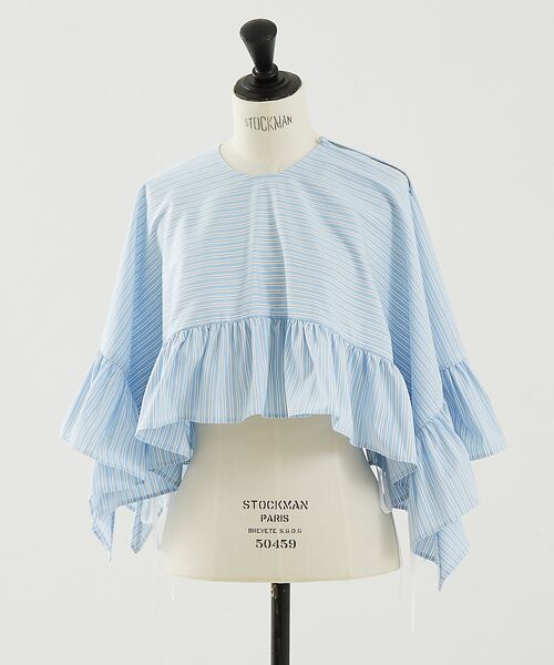 DESIGNWORKS / デザインワークス シャツ・ブラウス | 【BEAUVET/ボーヴェット 】マルチWAYラッフルポンチョブラウス | 詳細23