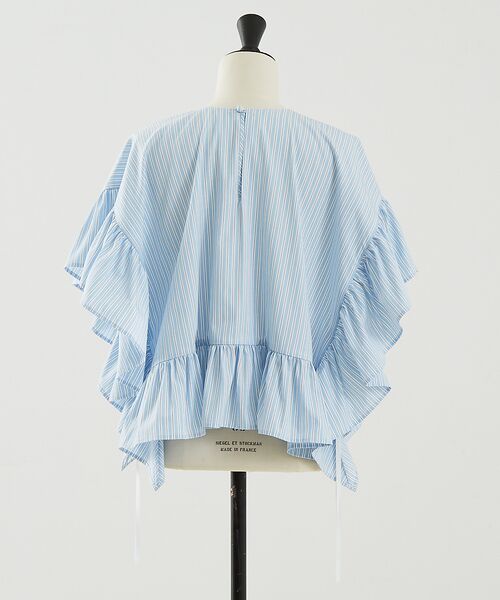 DESIGNWORKS / デザインワークス シャツ・ブラウス | 【BEAUVET/ボーヴェット 】マルチWAYラッフルポンチョブラウス | 詳細24