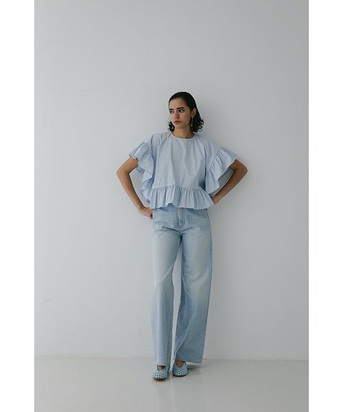 DESIGNWORKS / デザインワークス シャツ・ブラウス | 【BEAUVET/ボーヴェット 】マルチWAYラッフルポンチョブラウス | 詳細19