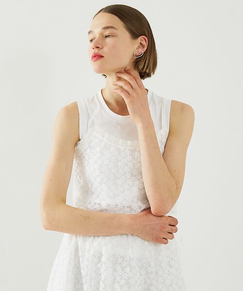 DESIGNWORKS / デザインワークス Tシャツ | 【BEAUVET /ボーヴェット】レースキャミ＆タンクセット | 詳細1