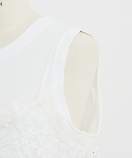 DESIGNWORKS / デザインワークス Tシャツ | 【BEAUVET /ボーヴェット】レースキャミ＆タンクセット | 詳細12