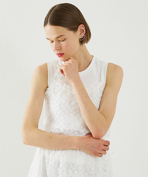 DESIGNWORKS / デザインワークス Tシャツ | 【BEAUVET /ボーヴェット】レースキャミ＆タンクセット | 詳細2