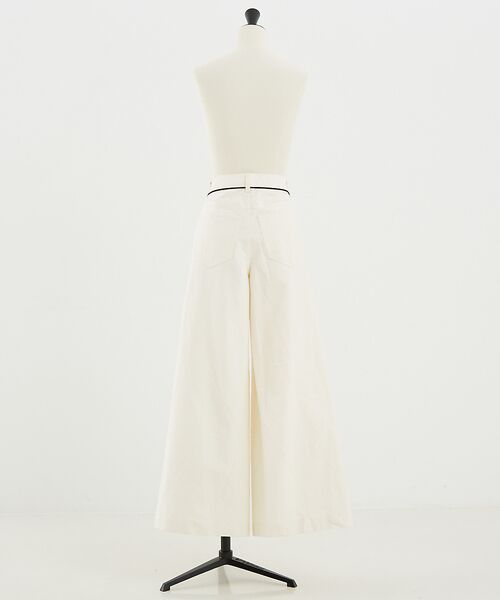 DESIGNWORKS / デザインワークス パンツ | 【BEAUVET/ボーヴェット】 ハイウエストワイドパンツ | 詳細7