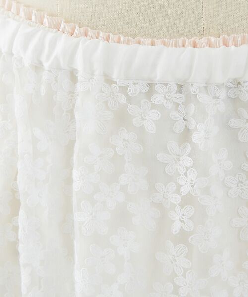 DESIGNWORKS / デザインワークス ロング・マキシ丈スカート | 【BEAUVET/ボーヴェット】 レースフレアスカート | 詳細9