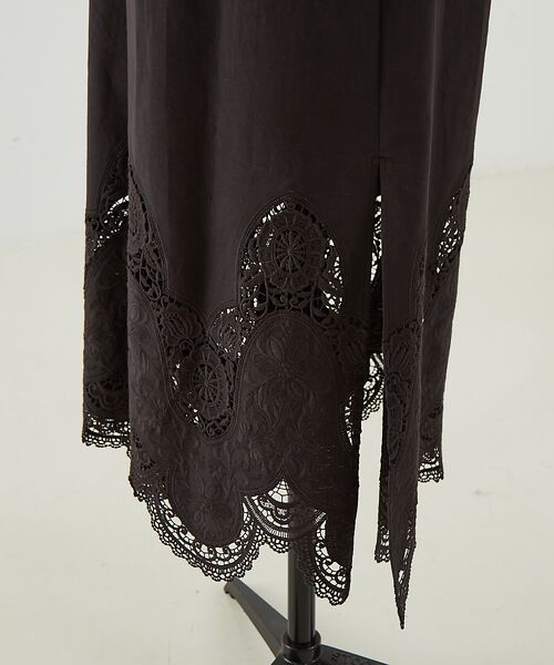 DESIGNWORKS / デザインワークス ワンピース | 【BEAUVET/ボーヴェット 】エンブロイダリーレースキャミドレス | 詳細13
