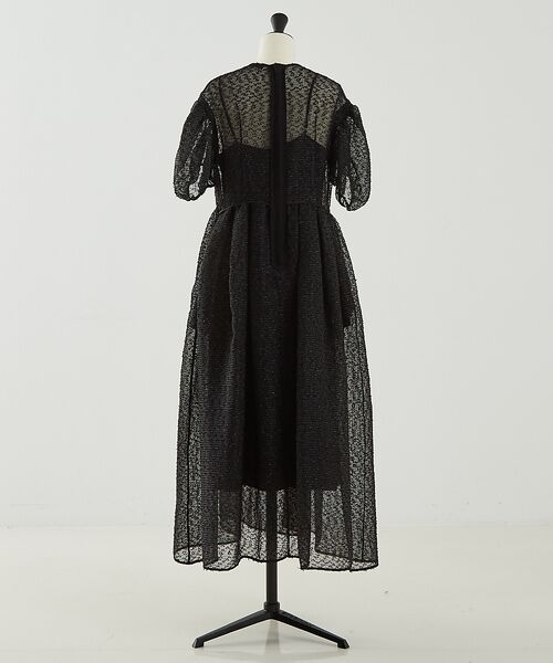 DESIGNWORKS / デザインワークス ワンピース | 【BEAUVET/ボーヴェット】 カットジャガードドレス | 詳細18