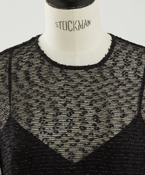 DESIGNWORKS / デザインワークス ワンピース | 【BEAUVET/ボーヴェット】 カットジャガードドレス | 詳細20