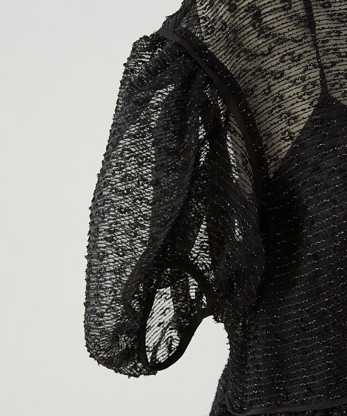 DESIGNWORKS / デザインワークス ワンピース | 【BEAUVET/ボーヴェット】 カットジャガードドレス | 詳細21