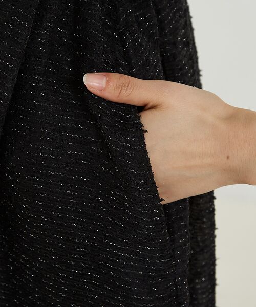 DESIGNWORKS / デザインワークス ワンピース | 【BEAUVET/ボーヴェット】 カットジャガードドレス | 詳細23