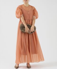 DESIGNWORKS / デザインワークス ワンピース | 【BEAUVET/ボーヴェット 】オーガンジードレス