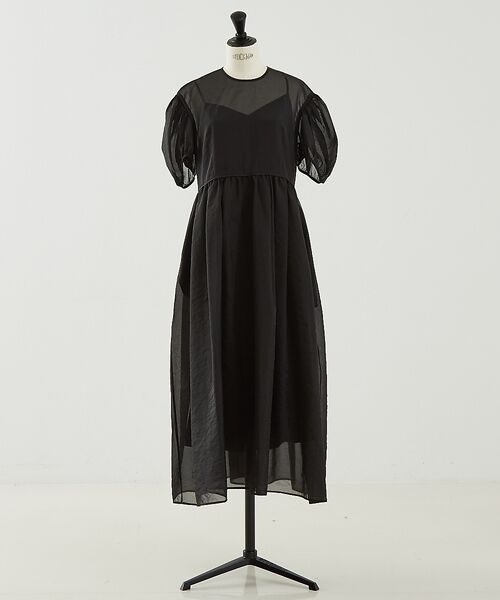 DESIGNWORKS / デザインワークス ワンピース | 【BEAUVET/ボーヴェット 】オーガンジードレス | 詳細15
