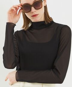 DESIGNWORKS / デザインワークス シャツ・ブラウス | オーガンジートリコットブラウス