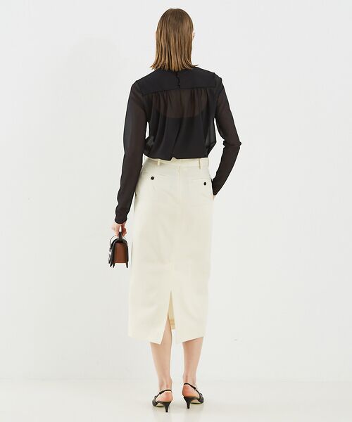 DESIGNWORKS / デザインワークス シャツ・ブラウス | オーガンジートリコットブラウス | 詳細11