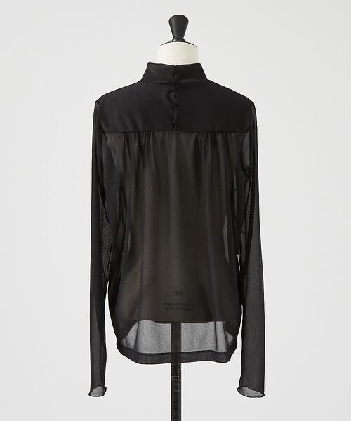 DESIGNWORKS / デザインワークス シャツ・ブラウス | オーガンジートリコットブラウス | 詳細14