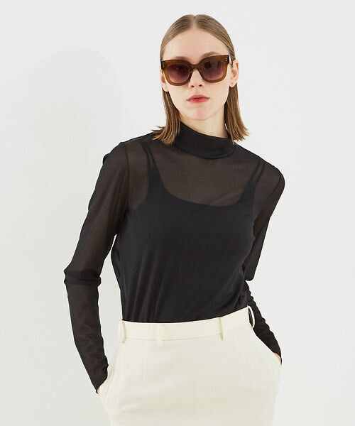 DESIGNWORKS / デザインワークス シャツ・ブラウス | オーガンジートリコットブラウス | 詳細4