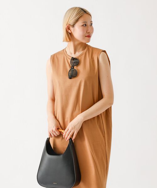 DESIGNWORKS / デザインワークス ワンピース | サイドスリットジャージーワンピース | 詳細13